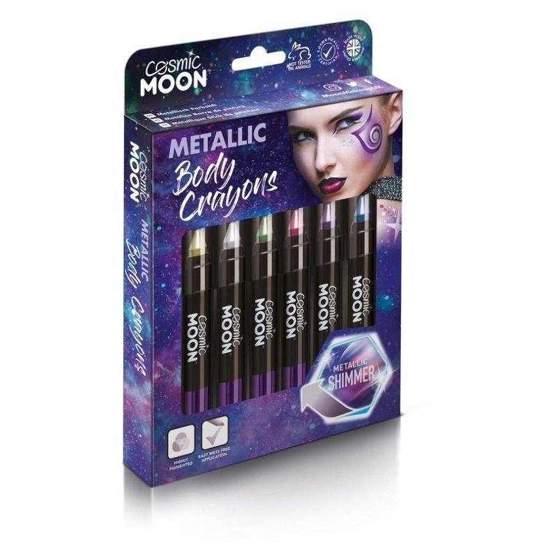 Cosmic Moon Metallic Body Crayons Assorted Box Set_1 sm-S11081