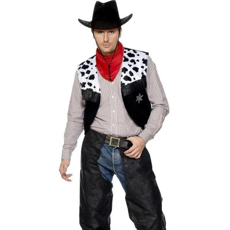 Cowboy Costume Adult Black_2 sm-31754M