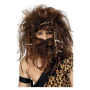 Crazy Caveman Set Adult Brown_2 