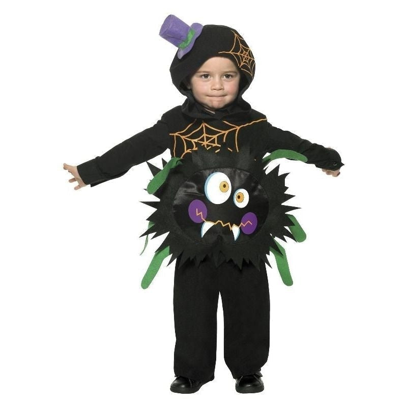 Crazy Spider Costume Kids Black_2 sm-35650t2
