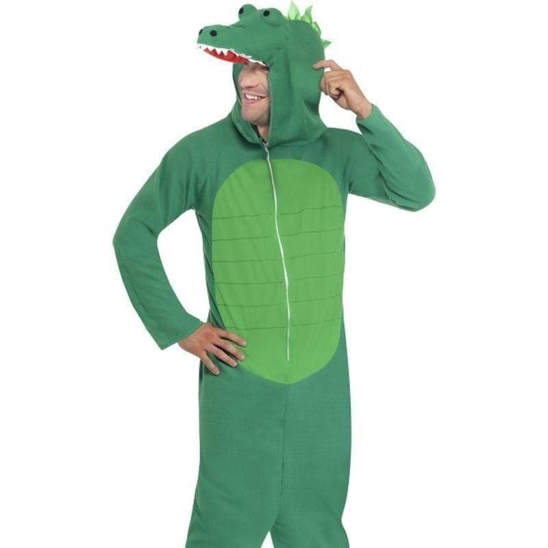 Crocodile Costume Adult Green_1 sm-23631L