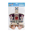 Crowned Queen Half Mask_1 QUEEN03