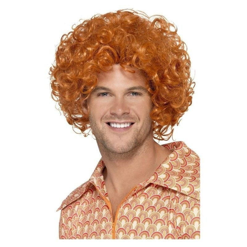Curly Afro Wig Adult Ginger_2 