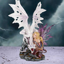 Aarya Dragon Guardian Fairy Figurine 59cm 7