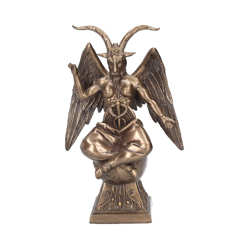 Baphomet Occult Mystical Figurine Bronze Gothic Ornament