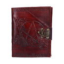 Nemesis Now Lockable Pentagram Leather Embossed Journal