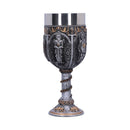 Medieval Knight Chain Wine Goblet 17.5cm Drinking Cup 3
