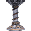Medieval Knight Chain Wine Goblet 17.5cm Drinking Cup 6