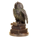 Ulula Bronze Academic Owl Figurine 23cm 2