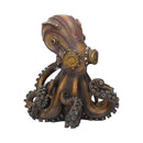 Bronze OctoSteam Steampunk Octopus Squid Figurine 15cm 6