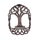 Celtic Tree Of Life Wall Hanging Candle Holder 26cm