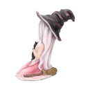 Rosa Figurine Witch Black Cat Ornament 15cm 3