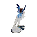 Free Spirit Figurine Fairy and White Winter Wolf Ornament 23.5cm 5