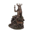 Cernunnos and Animals Horned God Bronze Figurine 23cm 2