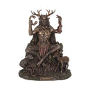Cernunnos and Animals Horned God Bronze Figurine 23cm