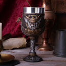 Valhalla Goblet Viking Dragon Boat Wine Glass 17cm 8