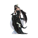 Nene Thomas Dark Skies Moon Fairy and Raven Companion Figurine by 28cm