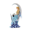 Nene Thomas Wind Moon Blue Crescent Fairy and Cat Companion Figurine 28.5cm 3