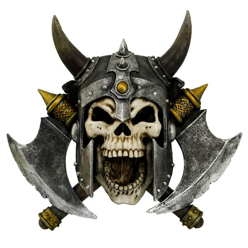 Valhallas Vengeance Skeleton Viking Wall Plaque