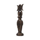 Triple Goddess Figurine Bronzed Wiccan Idol Ornament 20cm 2