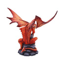 Adult Fire Dragon By Anne Stokes 24.5cm 3