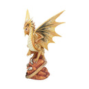 Adult Desert Dragon Figurine By Anne Stokes 24.5cm 3