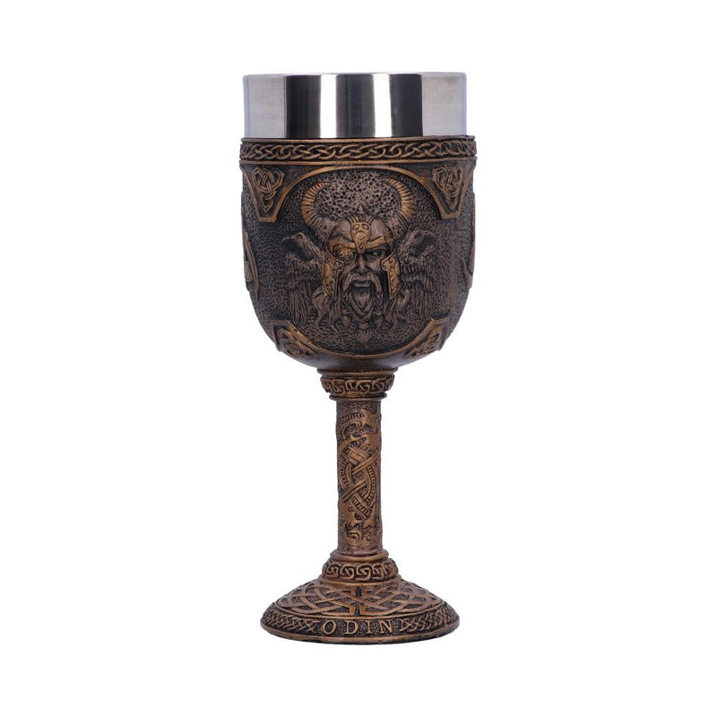 Odin Norse God of Wisdom and War Goblet 17cm