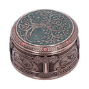 Round Tree of Life Celtic Trinket Box 10cm 2