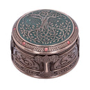 Round Tree of Life Celtic Trinket Box 10cm 3