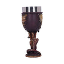 Flame Blade Red Fire Dragon Goblet Glass 17.8cm 4