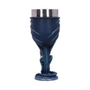 Sea Blade Blue Water Dragon Goblet Glass 17.8cm by Ruth Thompson 4