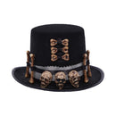 Voodoo Priests Skull and Bone Top Hat