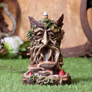 The Wisest Dryad Tree Spirit Green Man Backflow Incense Burner 18cm 5