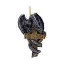 Claus Festive Hanging Dragon Ornament 11cm