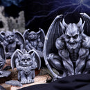 Quasi Dark Black Grotesque Gargoyle Figurine 12.5cm 8