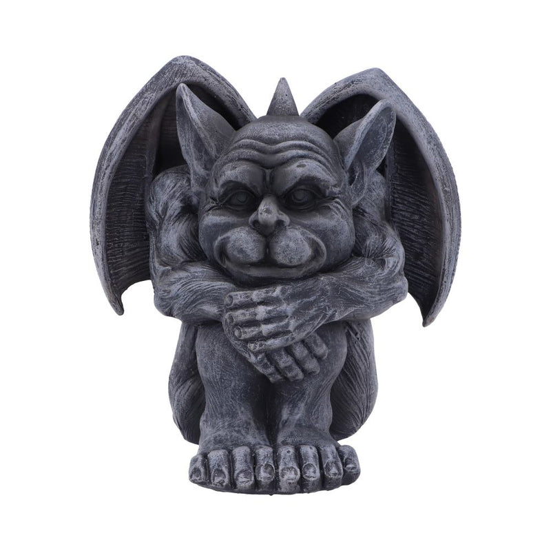 Quasi Dark Black Grotesque Gargoyle Figurine 12.5cm