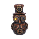 Hootle Steampunk Owl with Top Hat Figurine 22.7cm 2
