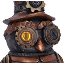 Hootle Steampunk Owl with Top Hat Figurine 22.7cm 6