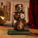 Hootle Steampunk Owl with Top Hat Figurine 22.7cm 7