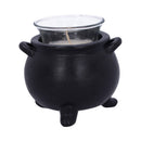 All Seeing Eye Witches Cauldron Tealight Candle Holder 9cm 3