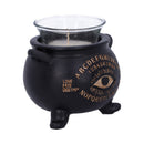 All Seeing Eye Witches Cauldron Tealight Candle Holder 9cm 4