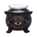 All Seeing Eye Witches Cauldron Tealight Candle Holder 9cm