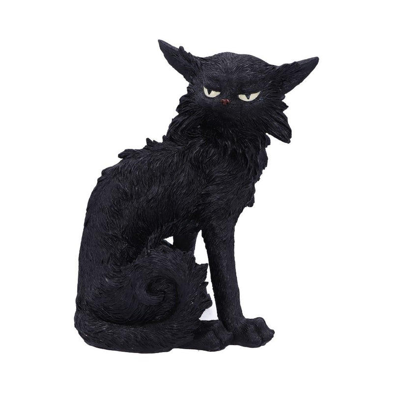 Small Black Cat Witches Familiar Figure Salem