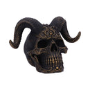 Diabolus Horned Skull 18cm