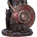 Bronze Freya Goddess of Love Figurine 21cm 6