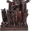 Bronze Hel The Two Faced Terror Figurine 23cm 6