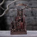 Bronze Hel The Two Faced Terror Figurine 23cm 7