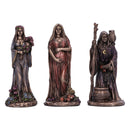 Maiden Mother and Crone Trinity Mini Figurines 10.5cm