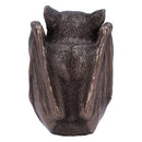 Bronze Bat Snuggle Box 8.5cm Polyresin Statue 3