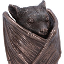 Bronze Bat Snuggle Box 8.5cm Polyresin Statue 5